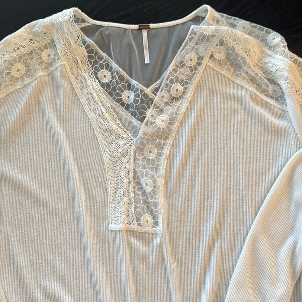 Free people long sleeve top small